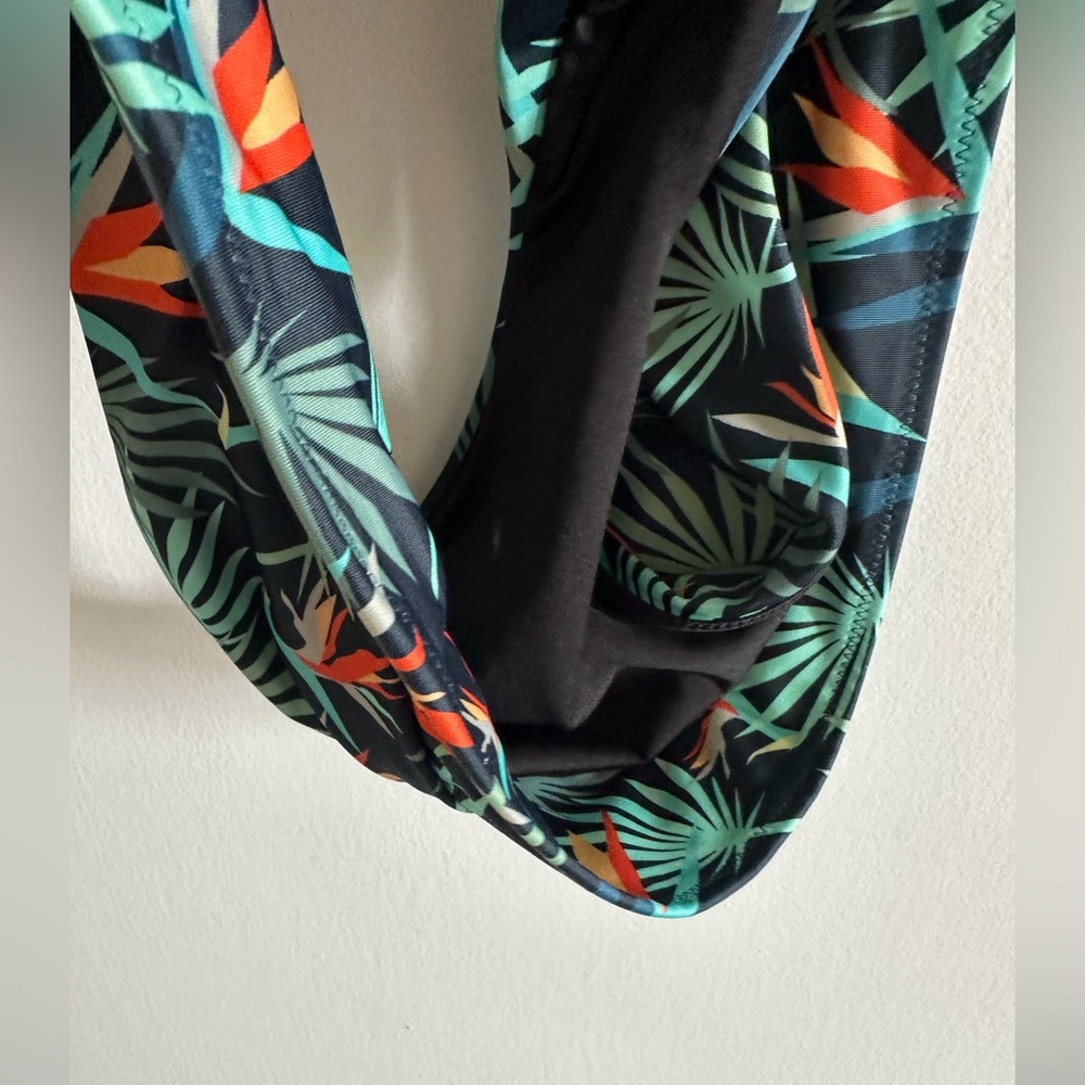 MEUndies Palm Tree Floral Print Swimsuit Bikini Bottom size 3X EUC - Picture 3 of 4
